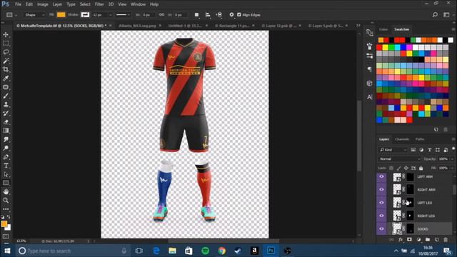 Atlanta United Kit Design // Speed Art