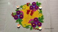 #1314 Diwali धनतेरस rangoli   satisfying video   sand art
