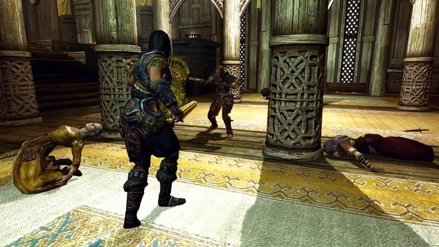 Skyrim Battles - Lydia Vs Mjoll The Lioness 2/2
