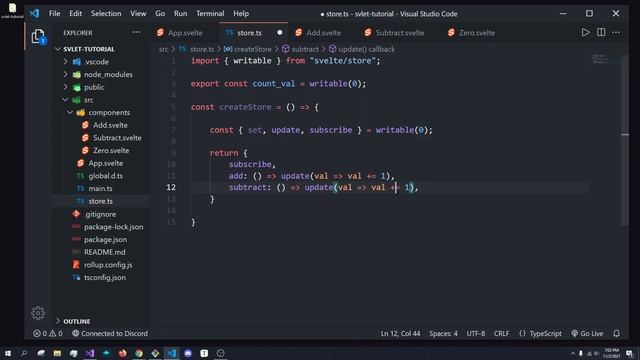Getting Started w/ Svelte #9 - Custom Writable Stores
