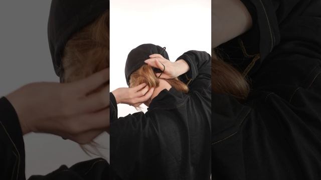 Прическа под кепку #укладкаволос