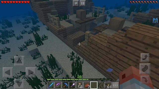 Minecraft: Pocket Edition - Gameplay Walkthrough Part 83 - New Aquatic Update (iOS, Android)