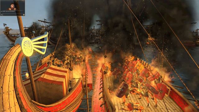 MASSIVE NAVAL BATTLE - Total War ROME 2