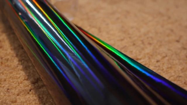 CUSTOM Macbook Pro Holographic Black Chrome SKIN