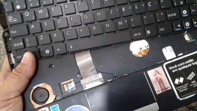como abrir netbook asus Eee pc 1015 PEM