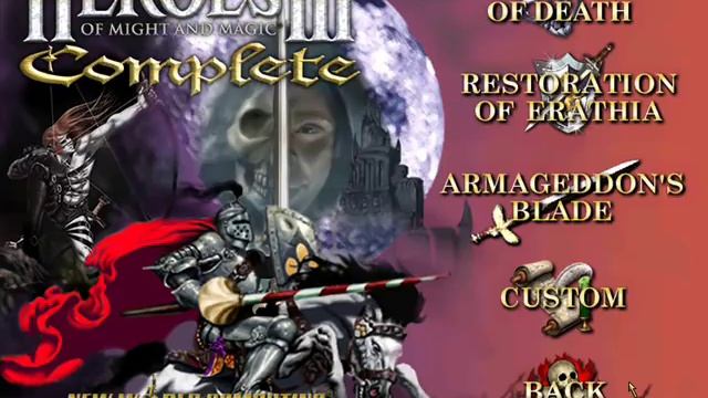 Heroes of Might and Magic 3 Title/Main Menu - KP_produktions™ (10 minutes!!!)