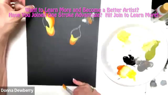 Learn to Paint One Stroke - Practice Strokes With Donna Calla Lilies Bee Donna Dewberry 2024