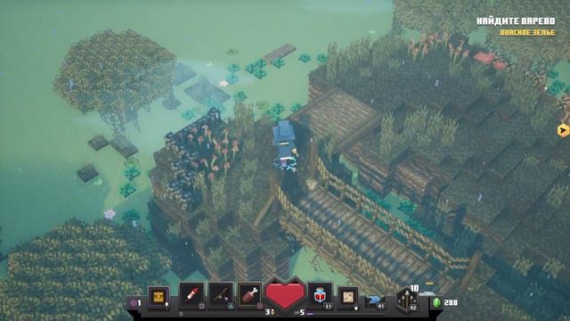 Minecraft Dungeons [02]  МОКРОЕ БОЛОТО