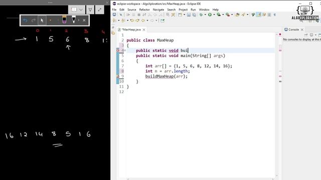 Building a Max Heap in Java: Practical Implementation