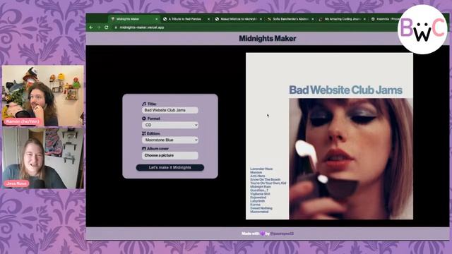 Show & Tell: The Bad Website Club!