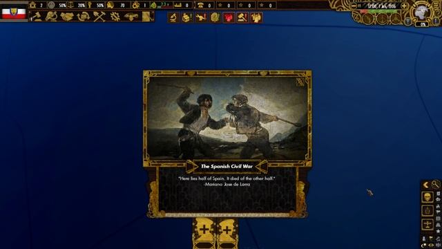 HOI4 Red Flood Super-event: Spanish civil war begins