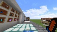 Minecraft - Blue Texture Pack Review!! (Low Fire, Short Swords, Custom Sky)