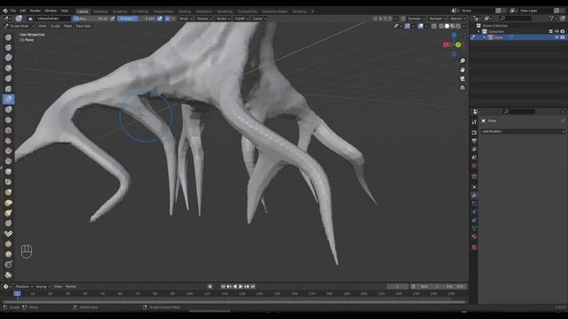 How to create tree in Blender