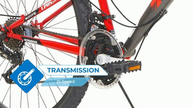 Dynacraft Ozone 500 Ultra Shock 26" Bike, Silver/Red 2019: bike review