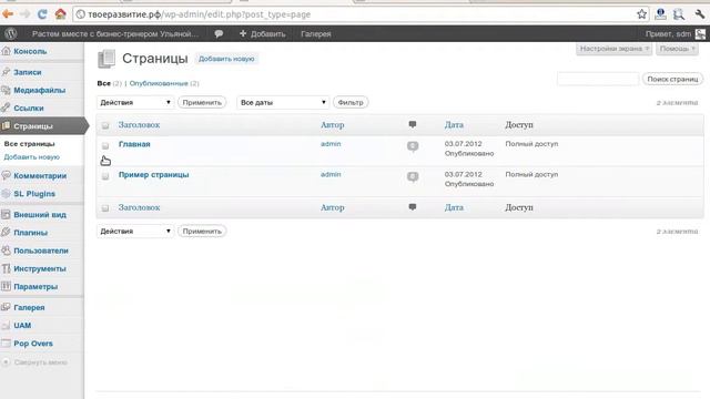 Инфобизнес. Добавление записей в деталях.