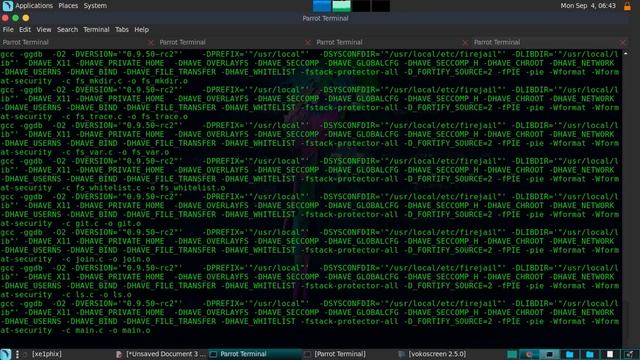 Compiling Firejail From Source + Enable Apparmor Support - Using Parrot Linux
