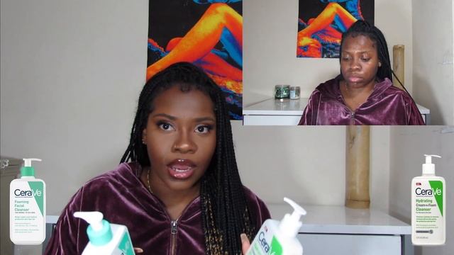WHICH IS BETTER? CeraVe Foaming Face Wash vs CeraVe Hydrating Cream-to-Foam Cleanser | W/PICS