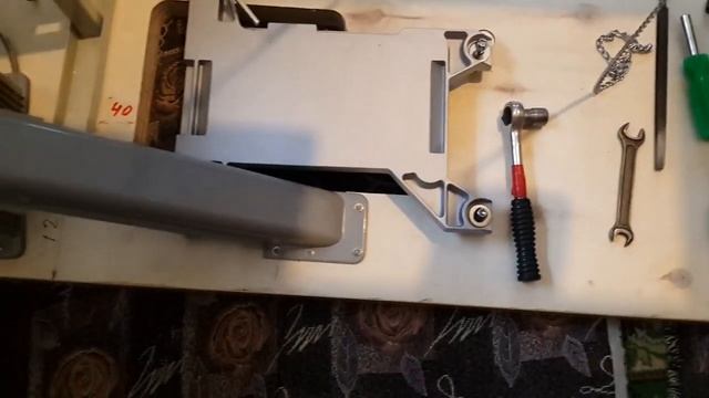 Собираем стол ОВЕРЛОК JACK SIRUBA TYPIKAL JUKI швейная машина Overlock