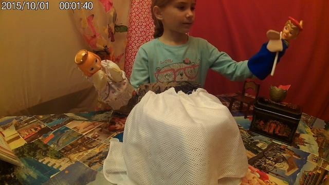 СКАЗКА - СПЕКТАКЛЬ "КАША ИЗ ТОПОРА ". FAIRY TALE-PERFORMANCE " PORRIDGE FROM AN AXE "