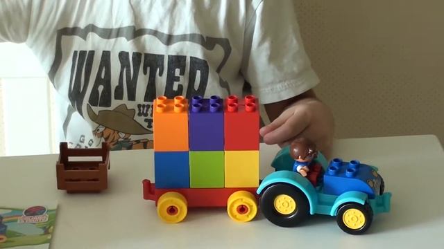 Конструктор Lego Duplo. Лего "Мой первый трактор" 10615