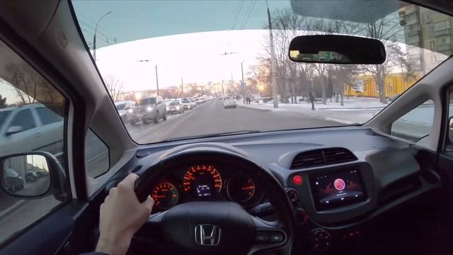 HONDA Jazz Fit 2011 1.2 MT iVTEC (90ps) POV TEST DRIVE №2