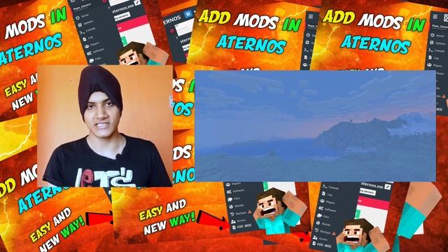 How to add mod in aternos server mcpe | From Mobile | Easiest Way!! ?