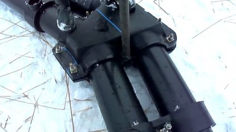 Рыбоводный садок, собираем.