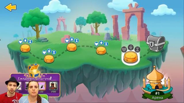 БолтушкА прокачивает ЛЕЧИТЕЛЯ! У ПРоХоДиМЦа новый персонаж! #326 - игра Tower Conquest