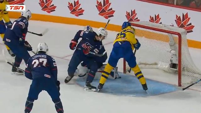 05/01/2023. USA U20 - SWE U20. Bronze medal game. IIHF World Junior Championship hockey