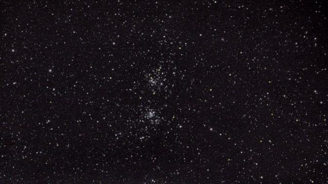 Двойное рассеянное звездное скопление в Персее.