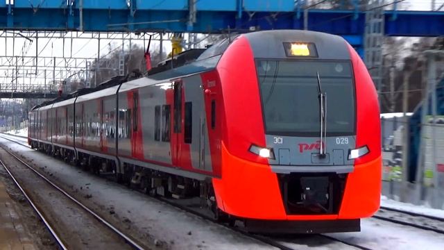 Скоростной электропоезд ЭС1-029 "Ласточка" №705 "Москва - Нижний Новгород"