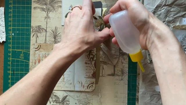 Скрапбукинг. Мастеркласс альбома. Разворот 1