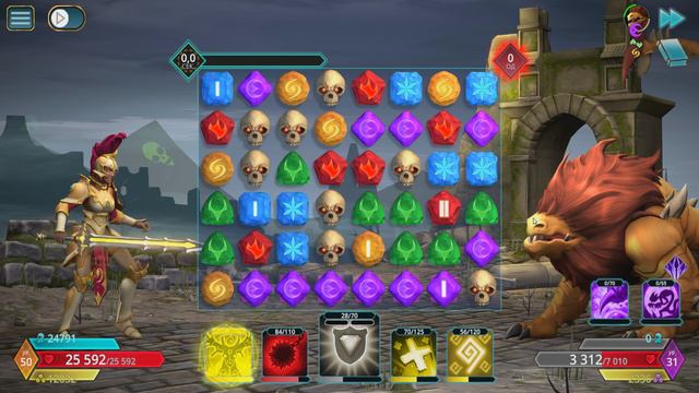 Puzzle Quest 3 - 3.1.21 Останки Первых - Вглубь Драконьих земель