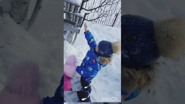 Социальный ролик "Покормите птиц зимой" детский сад #12 города Рудного