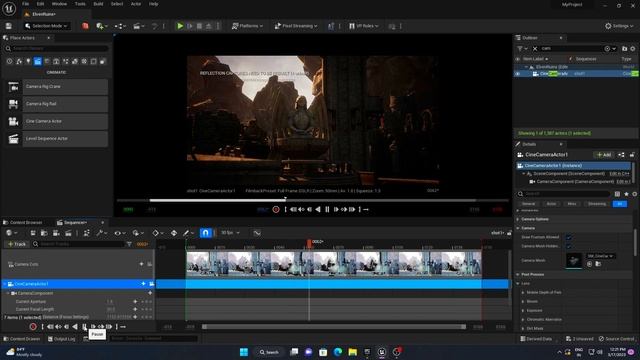 Unreal Engine For Beginners In Hindi | Class -11 ( Camera & Render Setting )