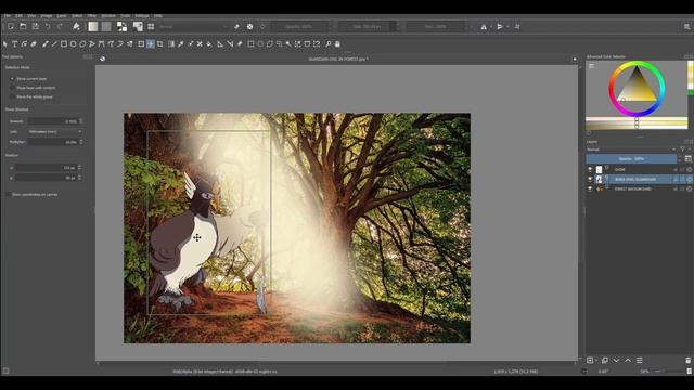 LAYERS!!! An overview + explaining merging layers vs flattening an image!