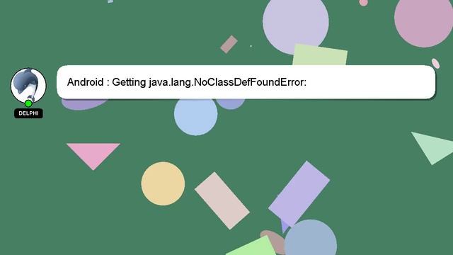 Android : Getting java.lang.NoClassDefFoundError: com/android/resources/ResourceFolderType in Andro