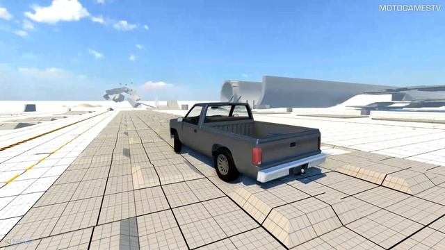 BeamNG DRIVE Alpha - Suspension Physics Gameplay