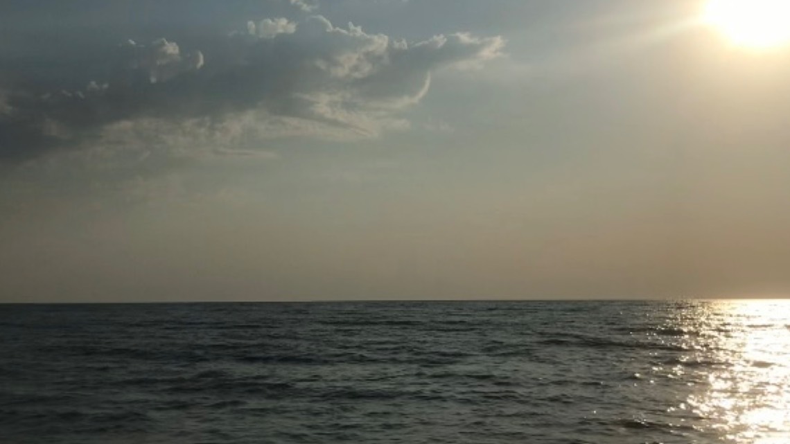 Анапа. Пляж Шингари. Шум моря