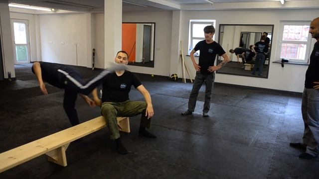 Нижняя акробатика. Скамейка. Семинар в Джерси Великобритания