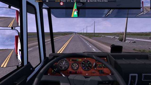 ETS2 1.46 EAA V.2 | DAF F241 | (ARG) Sierra Grande - Trelew | 2K 1440p
