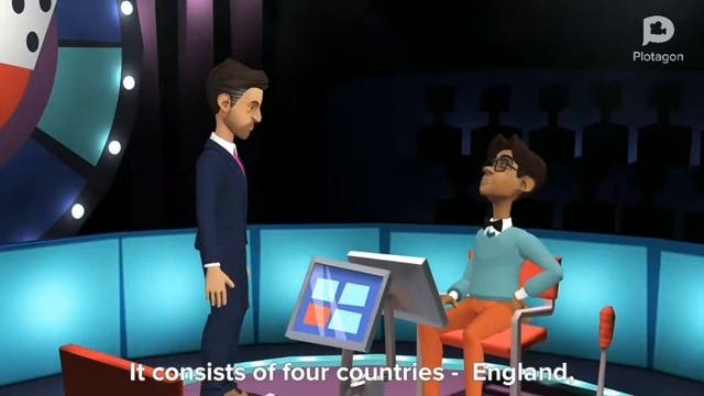 The Quiz show The Uk the geographical position