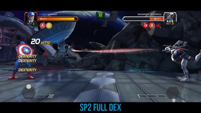 Deadpool X-Force (Buffed) SP2 Full Dex • Special 2 Full Dexterity •