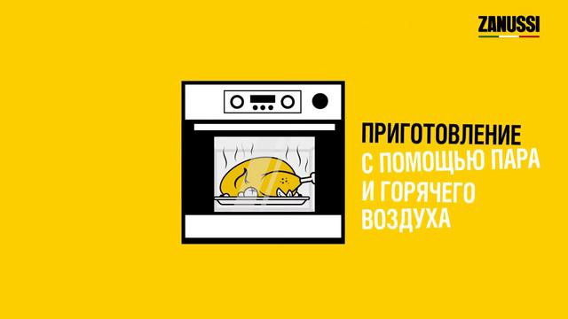 Духовые шкафы с паром от Zanussi