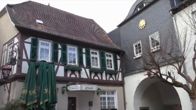 Heppenheim. Красивая провинция Германии.