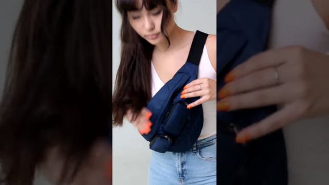 Женская сумка кросс-боди через плечо / Мини рюкзак