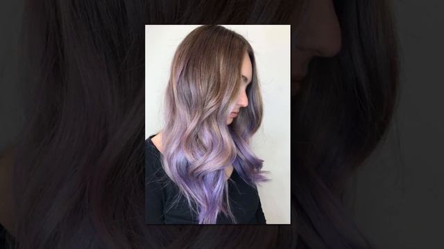 Pretty Purple Highlights and Balayage Ideas for Blonde, Brunette and Red Hair