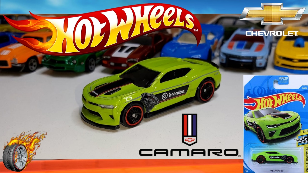 Custom Hot Wheels 18 Camaro SS HW Speed Graphics 3/10
