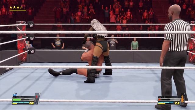 WWE 2k22: Liv Morgan vs Triple H, intergender wrestling