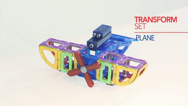 Магнитный конструктор Magformers Transform Set 63089